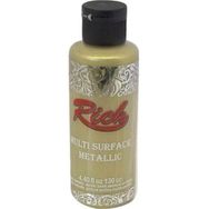 Rich Multi Surface Metalik 6512 Soft Altın 130ml Akrilik Boya