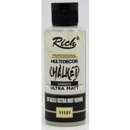Rich Multidecor Chalked Varnish 120 cc Ultra Mat Vernik