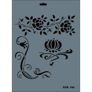 Rich N-106 Yeni Seri XL 35x25 cm Stencil