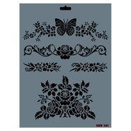 Rich N-107 Yeni Seri XL 35x25 cm Stencil