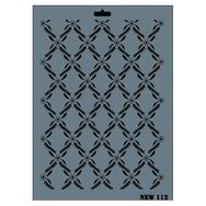 Rich N-112 Yeni Seri XL 35x25 cm Stencil