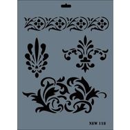 Rich N-118 Yeni Seri XL 35x25 cm Stencil