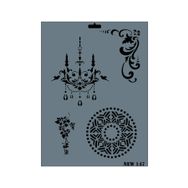 Rich N-147 Yeni Seri XL 35x25 cm Stencil