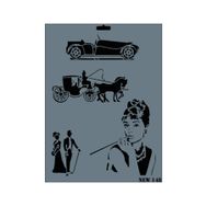 Rich N-148 Yeni Seri XL 35x25 cm Stencil