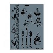 Rich N-149 Yeni Seri XL 35x25 cm Stencil