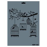 Rich N-240 Yeni Seri XL 35x25 cm Stencil