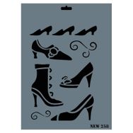 Rich NEW-258 Stencil 25x35 cm Boyama Şablonu
