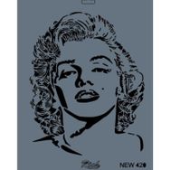 Rich NEW-420 Stencil 25x35 cm Boyama Şablonu