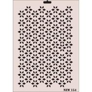 Rich New Seri N 154 35x25 cm Stencil