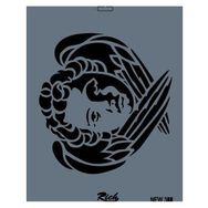 Rich New Seri N-388 35x25 cm Stencil