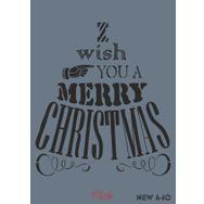Rich New Seri N-640 35x25 cm Stencil