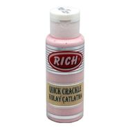 Rich Quick Crackle Kolay Pudra Pembe 70 cc Çatlatma Boyası