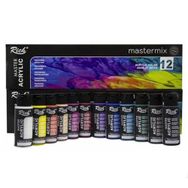 Rich Rich Mastermix Akrilik Boya Seti 12 Renk x 60Ml