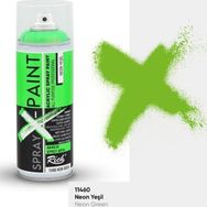 Rich Spray X-Paint 400 ml Neon Yeşil Akrilik Sprey Boya