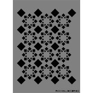 Rich WALL-032 50x70 cm Duvar Stencil Boyama Şablonu