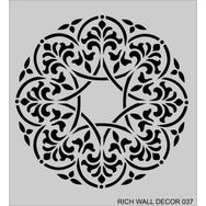 Rich WALL-037 50x70 cm Duvar Stencil Boyama Şablonu