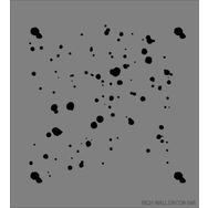 Rich WALL-048 50x70 cm Duvar Stencil Boyama Şablonu