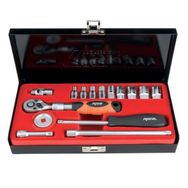 Rico 006-RC1017 16 Parça 1/4 Uzatmalı Cırcırlı 4-13 mm Lokma Takımı