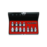 Rico 18 Parça 1/4-1/2 Torx Lokma Takımı Seti