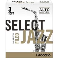 Rico Royal Jazz Select RSF10ASX3S Alto No 3 Soft Sax Kamışı
