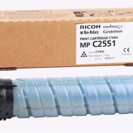 Ricoh Aficio MP-C2551 MP-C2050 Mavi Orjinal Fotokopi Toneri