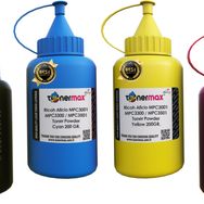 Ricoh Aficio MPC3001 MPC3300 MPC3501 Muadil Toner Tozu Set