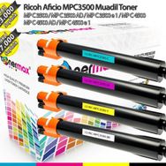 Ricoh Aficio MPC4500SPF Muadil Toner Set