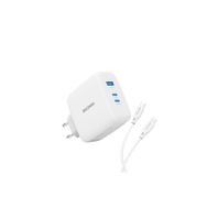 Ricomm 140 W GAN 3 Portlu USB-C+USB-A QC5.0 PD3.1 Destekli Type-C Hızlı Şarj Cihazı