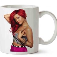 Rihanna İki Tarafı Baskılı Kupa