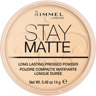 Rimmel London Stay Matte Pressed Powder 14 gr No:001 Transparent Pudra