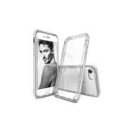 Ringke Frame iPhone 7 Çerçeveli Bumper Ice Silver Extra Tam Koruma Şeffaf Kılıf