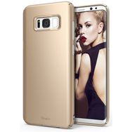 Ringke Slim Galaxy S8 Royal Gold 4 Tarafı Saran İnçe Şık Tasarım Kılıf