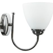 Riolight Krom Tekli Opal Camlı Aplik