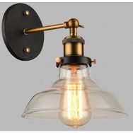 Riolight Retro Mafsallı Bal Camlı Aplik