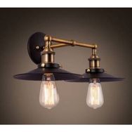 Riolight Rustik Ikili Metal Aplik