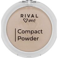 Rival Loves Me No:01 Porcelain 10 g Kompakt Pudra