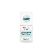 Rival Loves Me Quick Dry Toap Coat 9 ml Oje