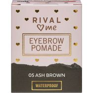Rival Loves Me Suya Dayanıklı No:05 Ash Brown Kaş Pomadı