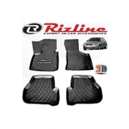 Rizline Audi A3 HB 2003 - 2012 Arası Siyah 4'lü Set 3D Havuzlu Paspas