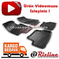 Rizline Audi A3 Sedan 3D Havuzlu Paspas