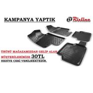 Rizline Audi A4 2015 Sonrası DRS Offroad 4x4 3D Havuzlu Paspas