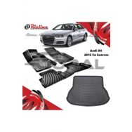 Rizline Audi A4 2015 ve Sonrası Paspas ve Bagaj Havuzu Set