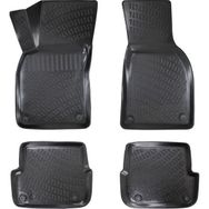 Rizline Audi A6 2004 - 2011 Arası Siyah 3D Havuzlu Paspas