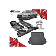 Rizline Audi A6 2005-2011 Uyumlu Paspas ve Bagaj Havuzu Set