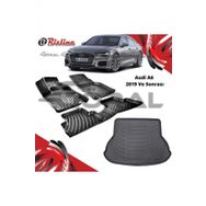 Rizline Audi A6 2019 ve Sonrası Paspas ve Bagaj Havuzu Set