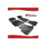 Rizline Audi A6 Siyah Sedan 2015-2019 Arası 4 Parça 3D Havuzlu Paspas