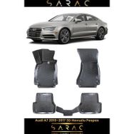 Rizline Audi A7 2011 Model 3D Havuzlu Paspas