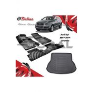 Rizline Audi Q7 2007-2014 Uyumlu Paspas ve Bagaj Havuzu Set
