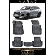 Rizline Audi Q7 2020 Model 3D Havuzlu Paspas