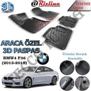 Rizline Bmw 4 Serisi F36 2013-2018 3D Havuzlu Paspas